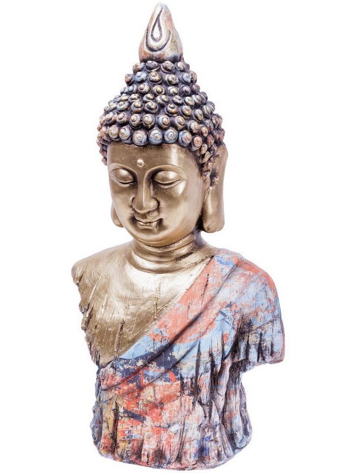 Trend Line Dekofigur TrendLine Dekofigur Buddha 51 x 27 cm gold blau von Trend Line