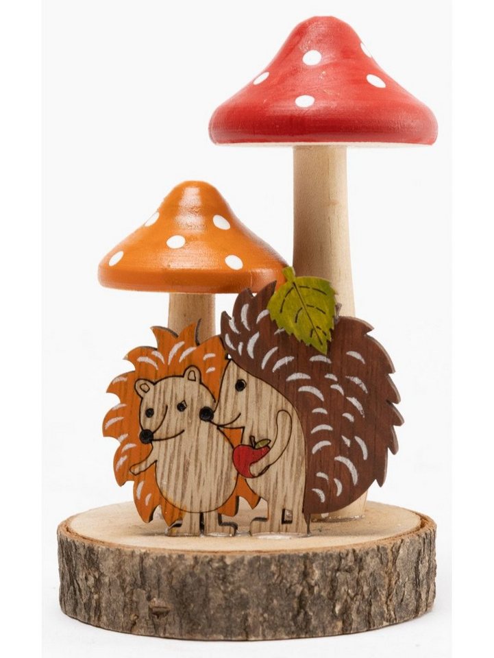 Trend Line Dekofigur TrendLine Dekofigur Pilze Holz 16 x 13 cm braun von Trend Line