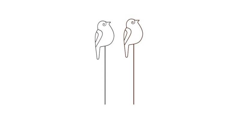 Trend Line Gartenstecker TrendLine Gartenstecker Metall Vogel sortiert 115 von Trend Line