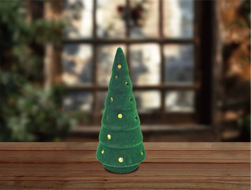 Trend Line Dekofigur TrendLine LED Baum Ø 7 x 17 cm warmweiß von Trend Line