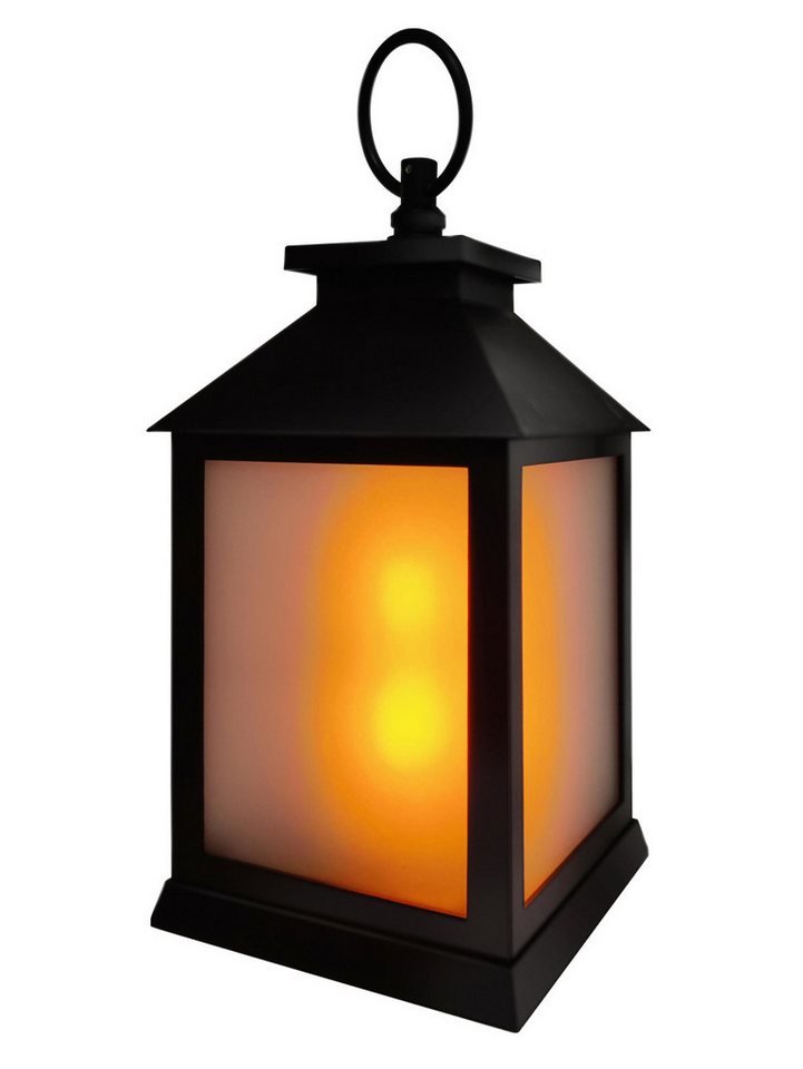 Trend Line LED Laterne TrendLine LED Laterne schwarz 10,5 x 10,5 x 21 cm von Trend Line