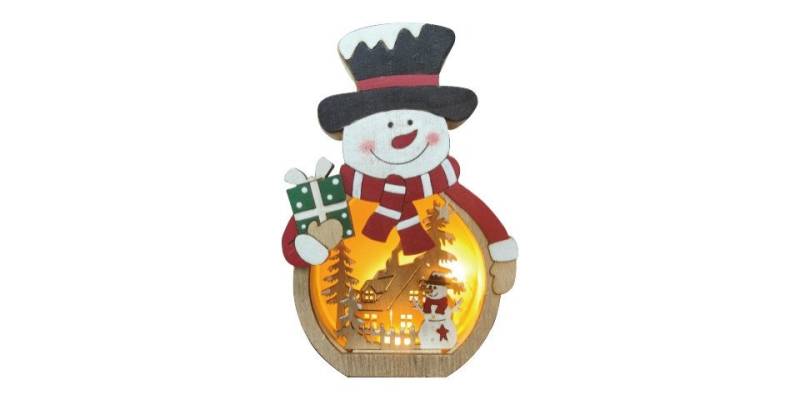 Trend Line Dekofigur TrendLine Schneemann Holz 10,3 x 3 x 15 cm Trend Line Dekofigur TrendLine Schneemann Holz 10,3 x 3 x 15 cm von Trend Line