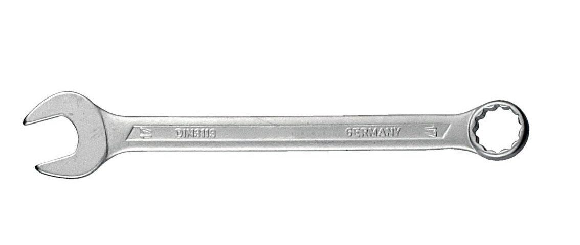 Trend Line Drehmomentschlüssel Gabelringschlüssel 15 mm Chrom-Vanadium-Stahl von Trend Line