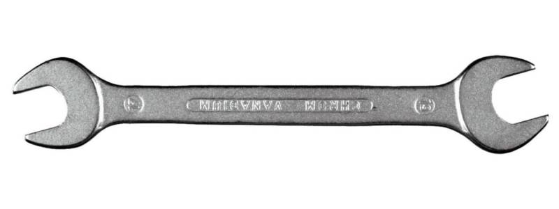 Connex Gabel- und Ringschlüssel Gabelschlüssel 25 /28 mm Chrom-Vanadium-Stahl von Connex