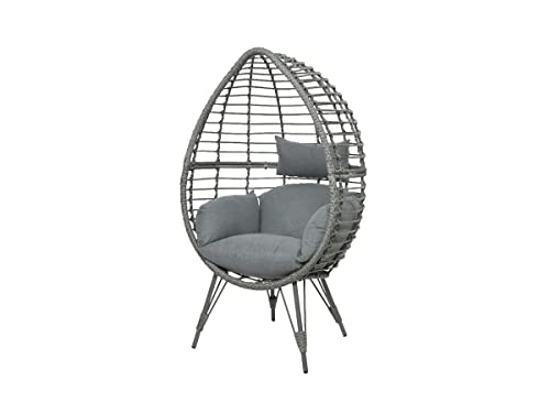 Trend Line Egg Chair Evora grau Gartenstuhl von Trend Line