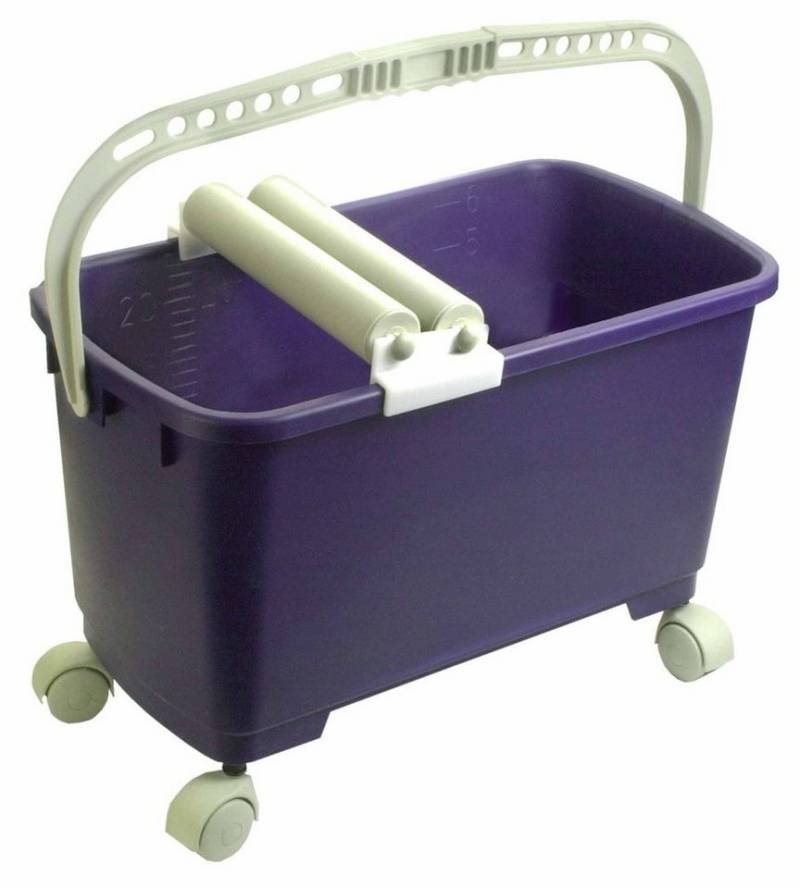 Connex Fliesenrollenwasch-Set Fliesen-Rollenwaschset Eimer 22 l inkl. von Connex