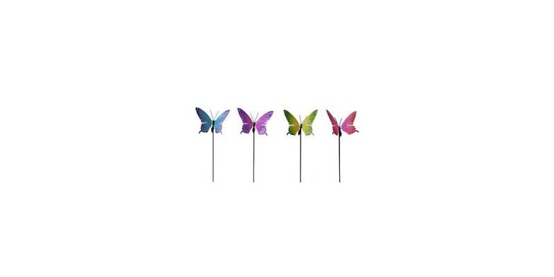 Trend Line Gartenfigur TrendLine Gartenstecker Metall Schmetterling von Trend Line