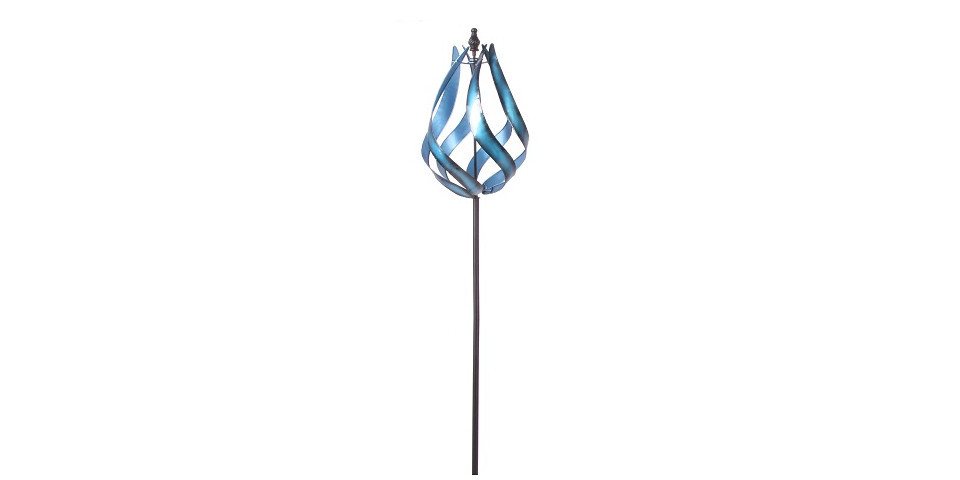 Trend Line Gartenfigur TrendLine Gartenstecker Metall Windrad 140 cm blau Trend Line Gartenfigur TrendLine Gartenstecker Metall Windrad 140 cm blau von Trend Line