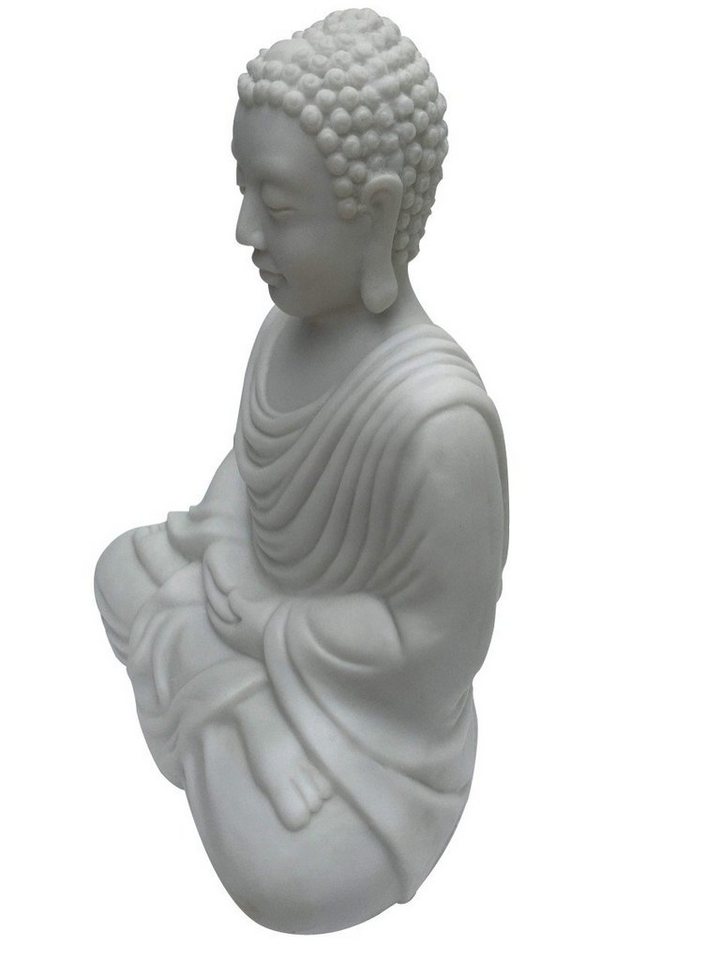 Trend Line Gartenfigur TrendLine Statue Buddha 50 cm weiß von Trend Line