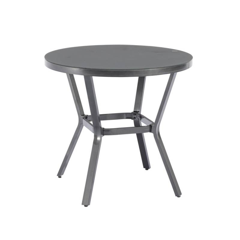 Trend Line Gartentisch TrendLine Aluminiumtisch Pero Ø 80 cm, Witterungsbeständig von Trend Line