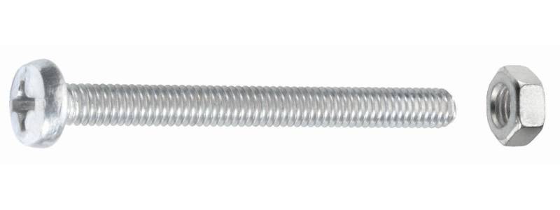 Connex Gewindeschraube Connex Gewindeschrauben M3 x 10 mm PH 1 Linsenkopf von Connex
