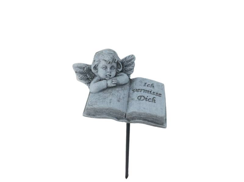 Trend Line Engelfigur TrendLine Grab-Stecker Engel mit Buch 15 x 7 x 4 von Trend Line