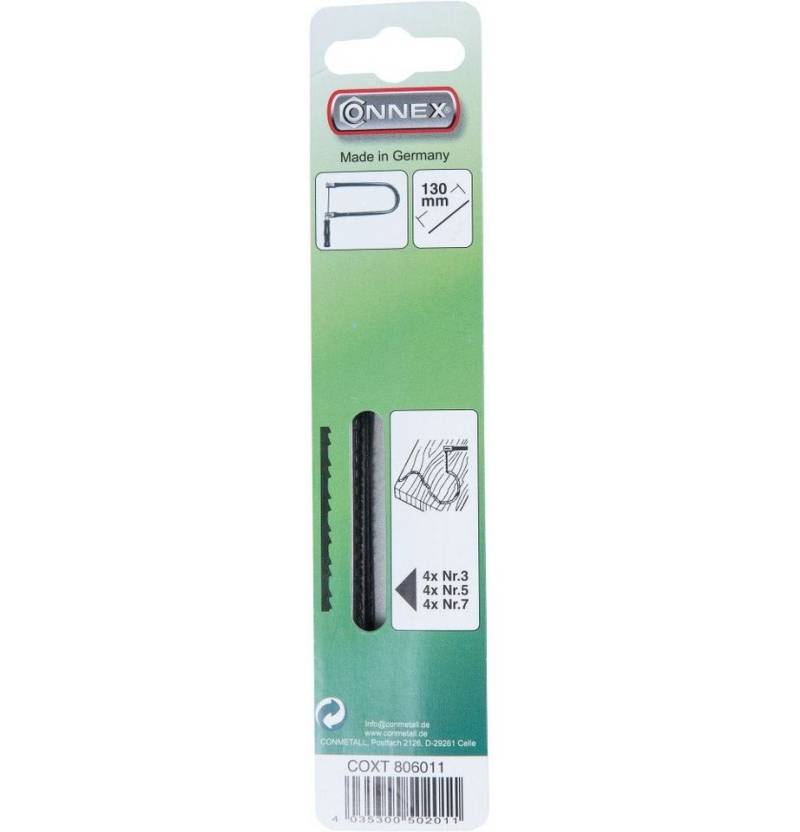 Connex Handsäge Laubsägeblatt Taifun für Holz - 12 Stück sort. Connex Handsäge Laubsägeblatt Taifun für Holz - 12 Stück sort. von Connex