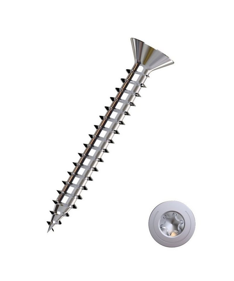 Primaster Holzbauschraube Primaster Edelstahlschrauben 4.0 x 50 mm TX 20 - Primaster Holzbauschraube Primaster Edelstahlschrauben 4.0 x 50 mm TX 20 - von Primaster