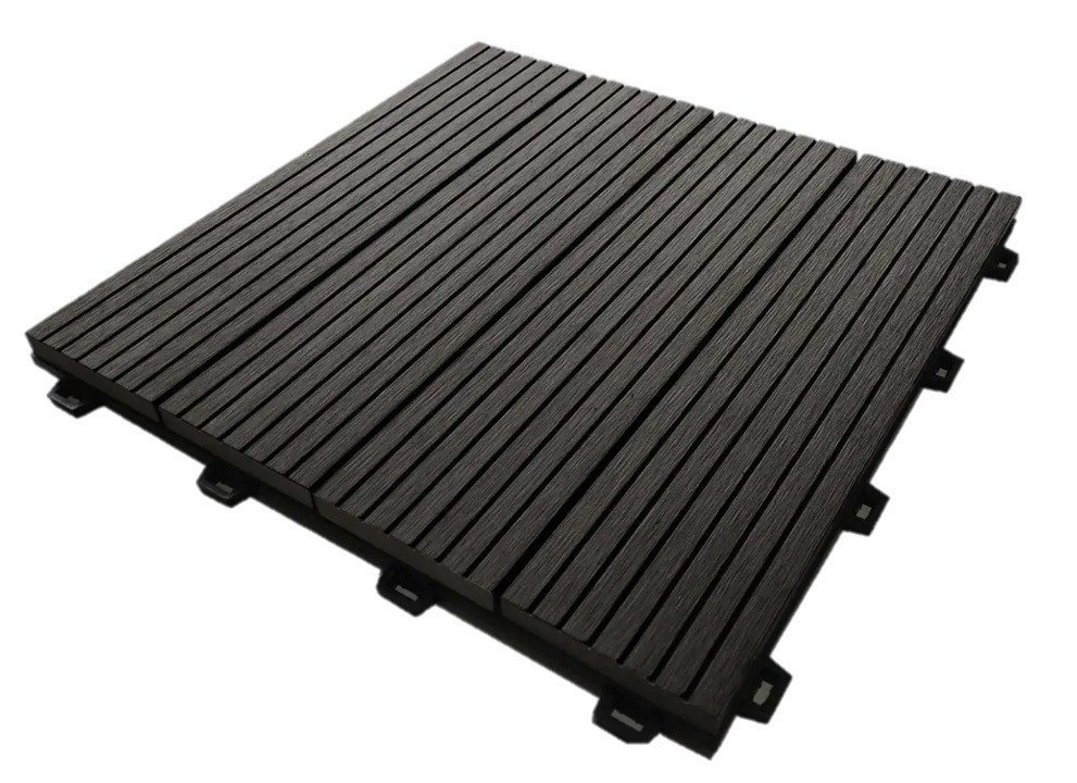Trend Line Holzfliesen TrendLine Klickfliese WPC 30 x 30 x 2,1 cm von Trend Line