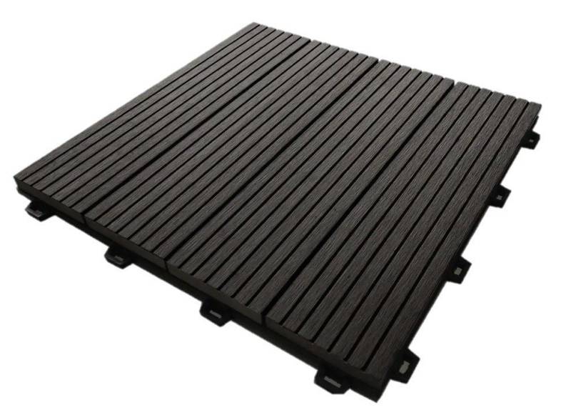 Trend Line Holzfliesen TrendLine Klickfliese WPC 30 x 30 x 2,1 cm von Trend Line