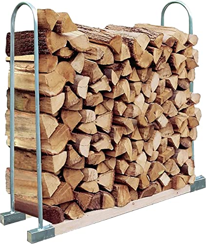 Trend Line Kaminholzstapelhilfe 150cm Höhe mit Rohrbügel Holzlager Kaminholzregal von Trend Line