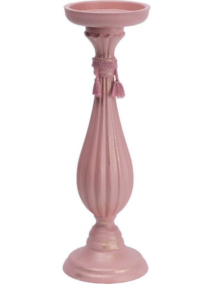Trend Line Kerzenständer TrendLine Kerzenhalter Holz Ø 11 x 28 cm rosa Trend Line Kerzenständer TrendLine Kerzenhalter Holz Ø 11 x 28 cm rosa von Trend Line