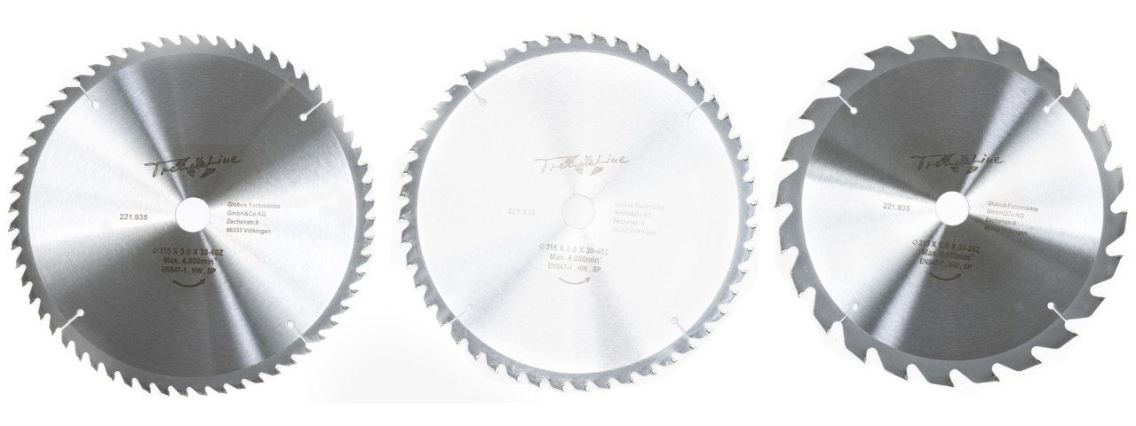 Trend Line Kreissägeblatt TrendLine HM-Kreissägeblätter Ø 315 mm Bohrung Ø von Trend Line