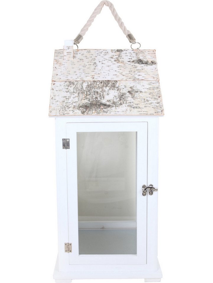 Trend Line Kerzenlaterne TrendLine Holzlaterne 22 x 22 x 56 cm weiß Trend Line Kerzenlaterne TrendLine Holzlaterne 22 x 22 x 56 cm weiß von Trend Line