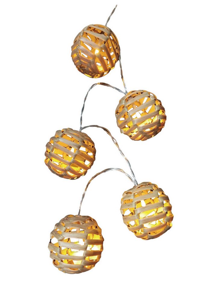 Trend Line LED-Lichterkette TrendLine Ball-Lichterkette Kunststoff 135 cm L Trend Line LED-Lichterkette TrendLine Ball-Lichterkette Kunststoff 135 cm L von Trend Line