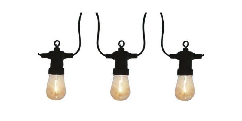 Trend Line LED-Lichterkette TrendLine LED Lichterkette 10 LED Edison Birne für von Trend Line