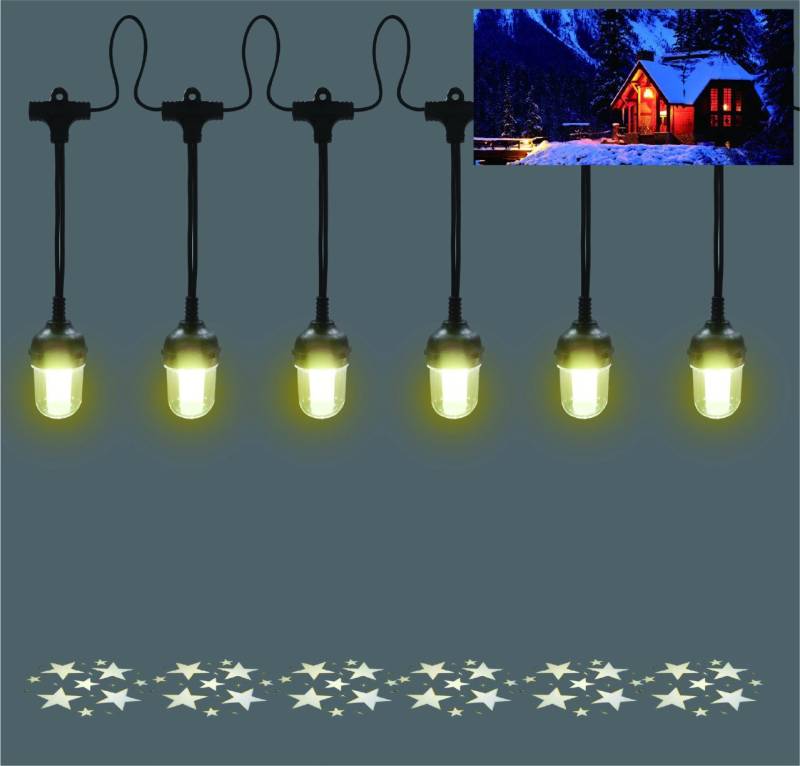 Trend Line LED-Lichterkette TrendLine LED-Lichterkette Projektor Sterne Außen von Trend Line