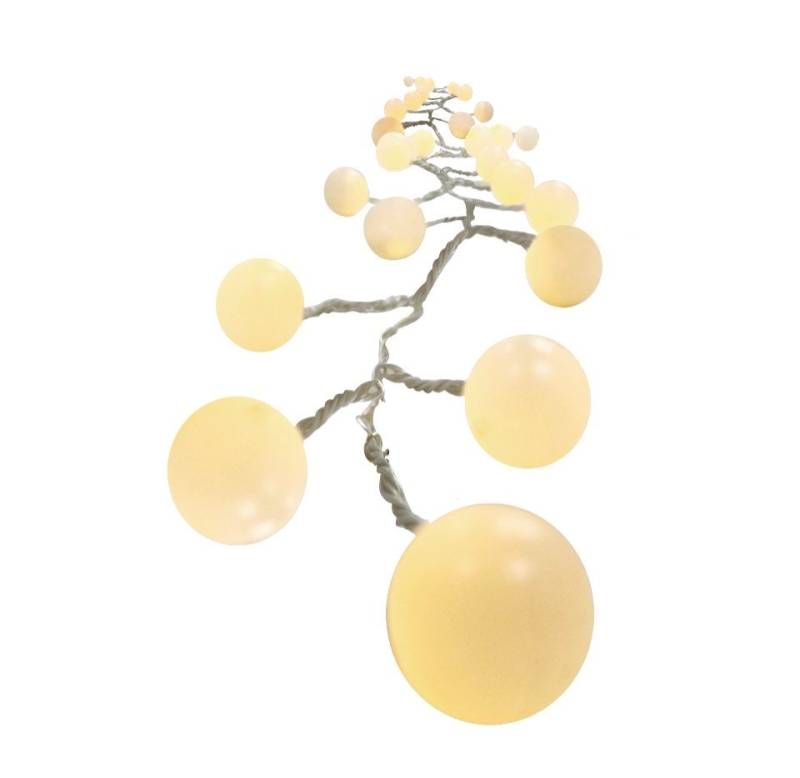 Trend Line LED-Lichterkette TrendLine Lichterkette Kunststoff 60 cm L weiß von Trend Line
