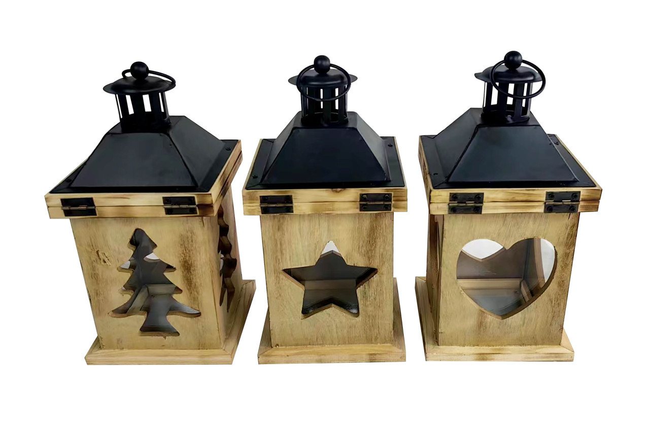 Trend Line Laterne TrendLine Laterne Holz-Metall 24 x 12 cm Trend Line Laterne TrendLine Laterne Holz-Metall 24 x 12 cm von Trend Line