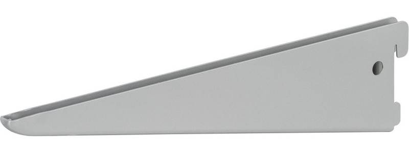 Trend Line Wandregalhalter TrendLine Doppellochträger 2-reihig grau 27 x 7 cm von Trend Line