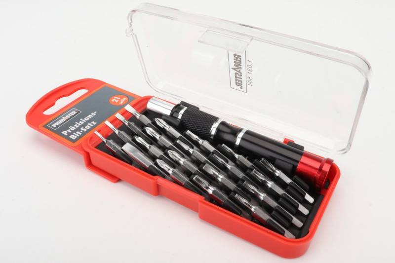 Primaster Schraubendreher Primaster Präzisions-Bit-Set 21-teilig Primaster Schraubendreher Primaster Präzisions-Bit-Set 21-teilig von Primaster