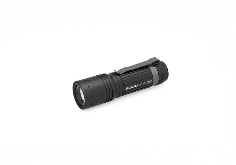 Ledlenser Schreibtischlampe Ledlenser Taschenlampe Solidline ST7 schwarz 360lm, Inkl. Leuchtmittel von Ledlenser