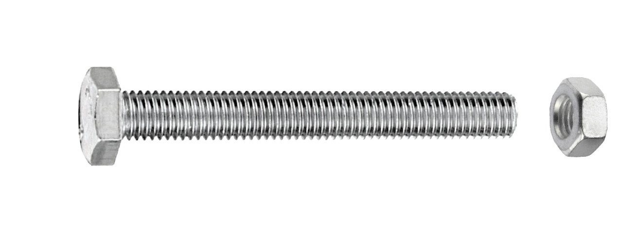 Connex Sechskantschraube Sechskantschrauben M10 x 60 mm, 20 Stück von Connex