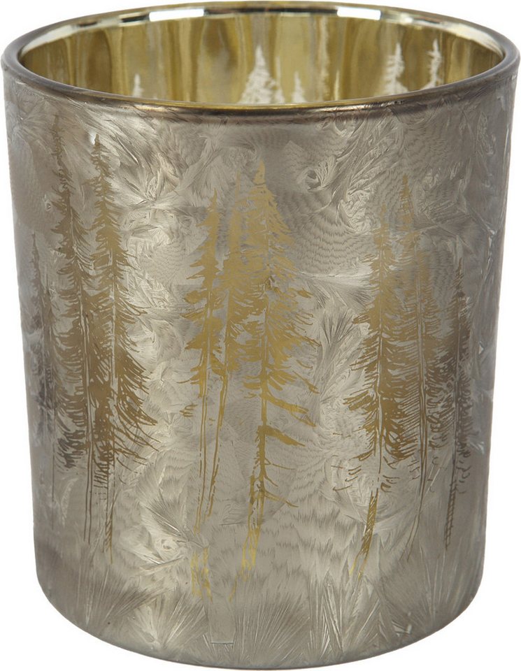 Trend Line Tischkerzenhalter TrendLine Kerzenhalter aus Glas Ø 9 x 10 cm gold Trend Line Tischkerzenhalter TrendLine Kerzenhalter aus Glas Ø 9 x 10 cm gold von Trend Line