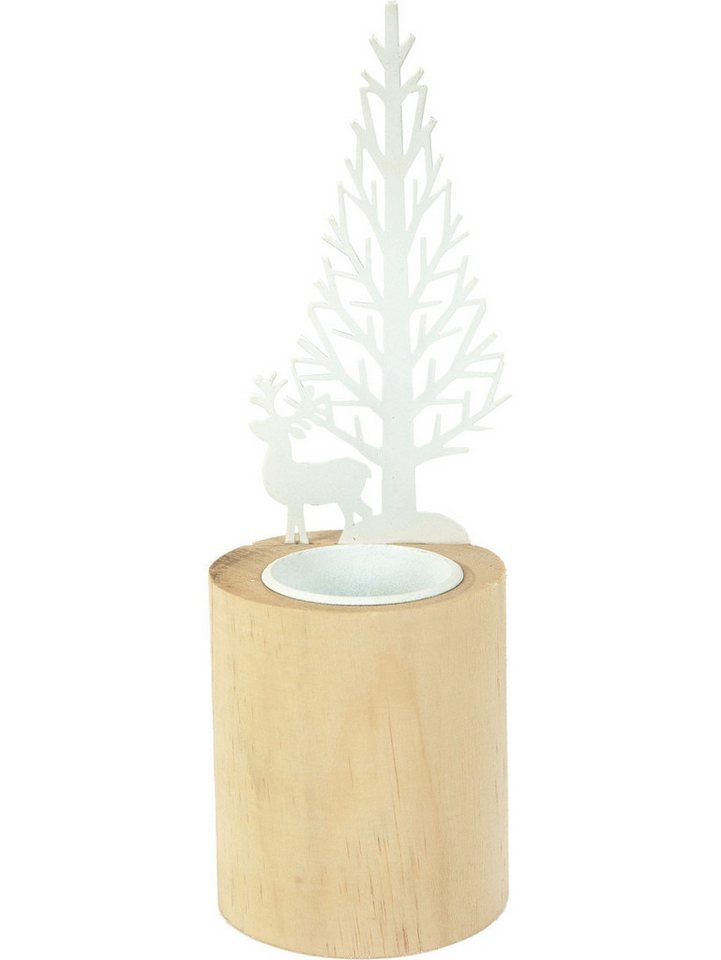 Trend Line Tischkerzenhalter TrendLine Kerzenhalter aus Holz Waldoptik Ø 7 x 23 Trend Line Tischkerzenhalter TrendLine Kerzenhalter aus Holz Waldoptik Ø 7 x 23 von Trend Line