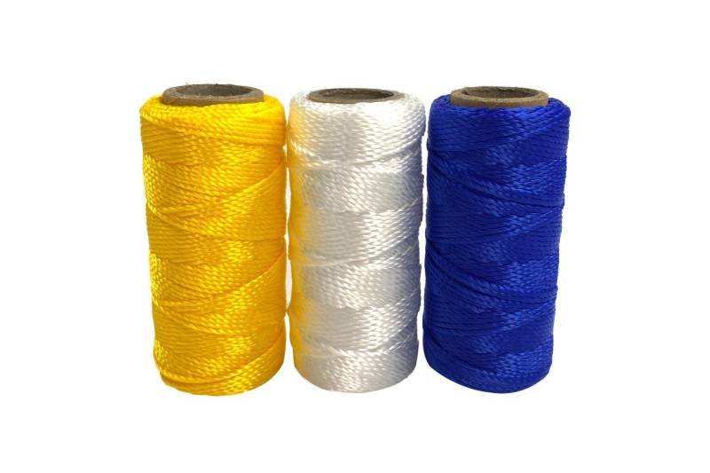 Trend Line TrendLine Bindfaden-Set 50 m gelb-weiß-blau 3 - Seil von Trend Line