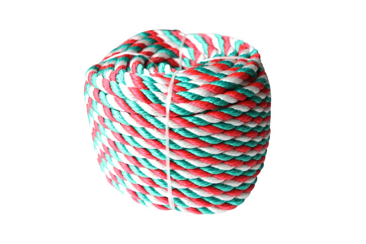 Trend Line TrendLine Seil 10 mm x 30 m grün-weiß-rot Seil Trend Line TrendLine Seil 10 mm x 30 m grün-weiß-rot Seil von Trend Line