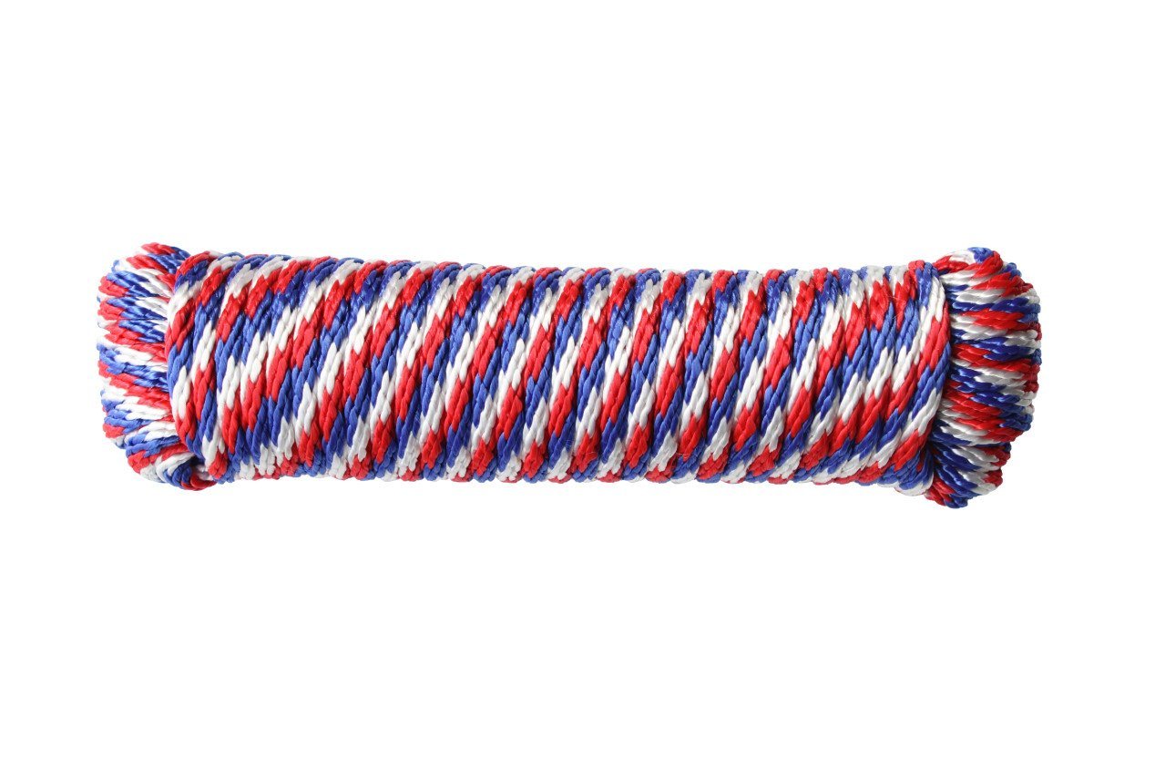 Trend Line TrendLine Seil Ø 6 mm x 15 m rot-blau-weiß Seil Trend Line TrendLine Seil Ø 6 mm x 15 m rot-blau-weiß Seil von Trend Line