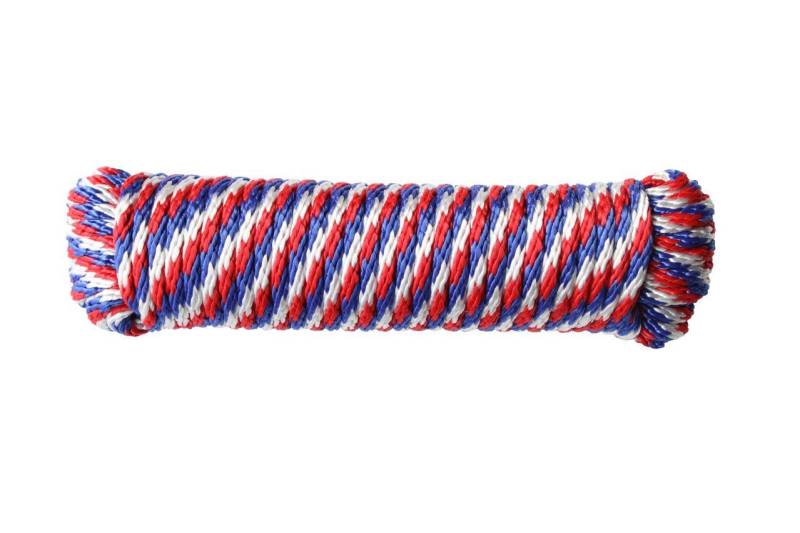 Trend Line TrendLine Seil Ø 6 mm x 15 m rot-blau-weiß Seil von Trend Line