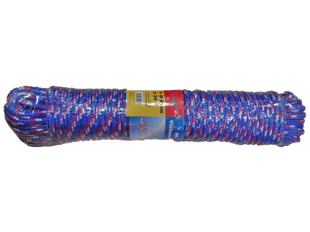 Trend Line TrendLine Seil Ø 6 mm x 30 m blau-rot-weiß Seil Trend Line TrendLine Seil Ø 6 mm x 30 m blau-rot-weiß Seil von Trend Line
