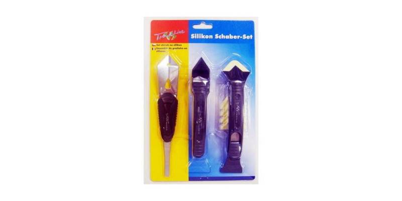 Trend Line Universalschaber TrendLine Silikon Schaber-Set 3-teilig von Trend Line
