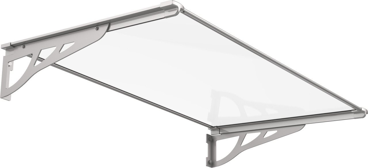 Trend Line Vordach TrendLine Vordach Nancy silber 140 x 90 cm mit von Trend Line