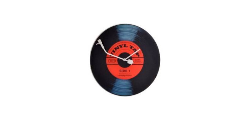 NEXTIME Wanduhr Nextime Wanduhr Vinyl Tab Ø 43 cm von NEXTIME