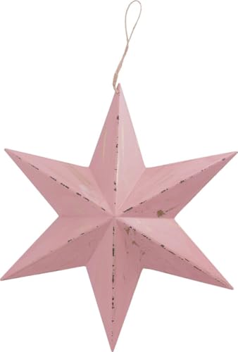 Trend Line Weihnachtsaufhänger Holz Stern 40 x 35 cm rosa Dekofigur Trend Line Weihnachtsaufhänger Holz Stern 40 x 35 cm rosa Dekofigur von Trend Line