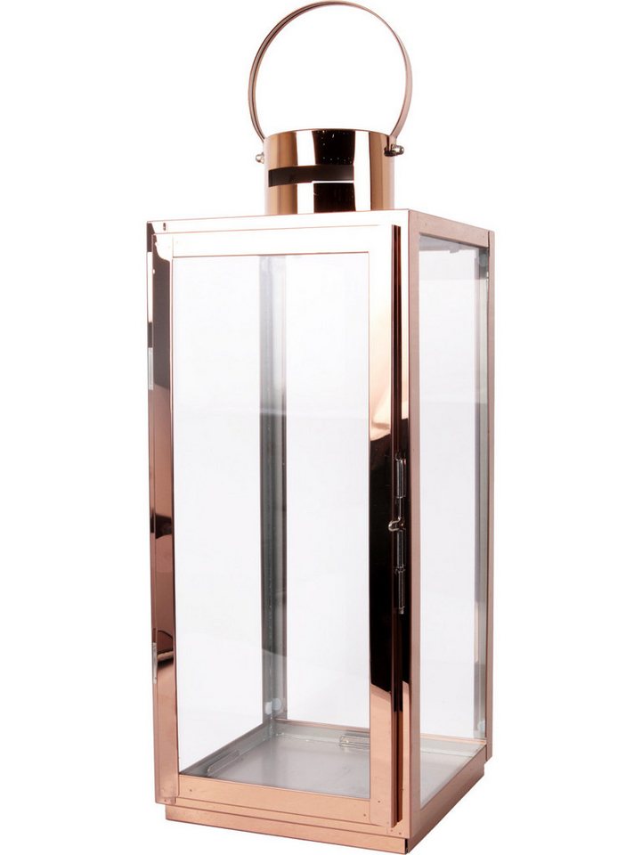 Trend Line Weihnachtsfigur Deko Laterne Glas 41 x 17 cm transparent gold Trend Line Weihnachtsfigur Deko Laterne Glas 41 x 17 cm transparent gold von Trend Line