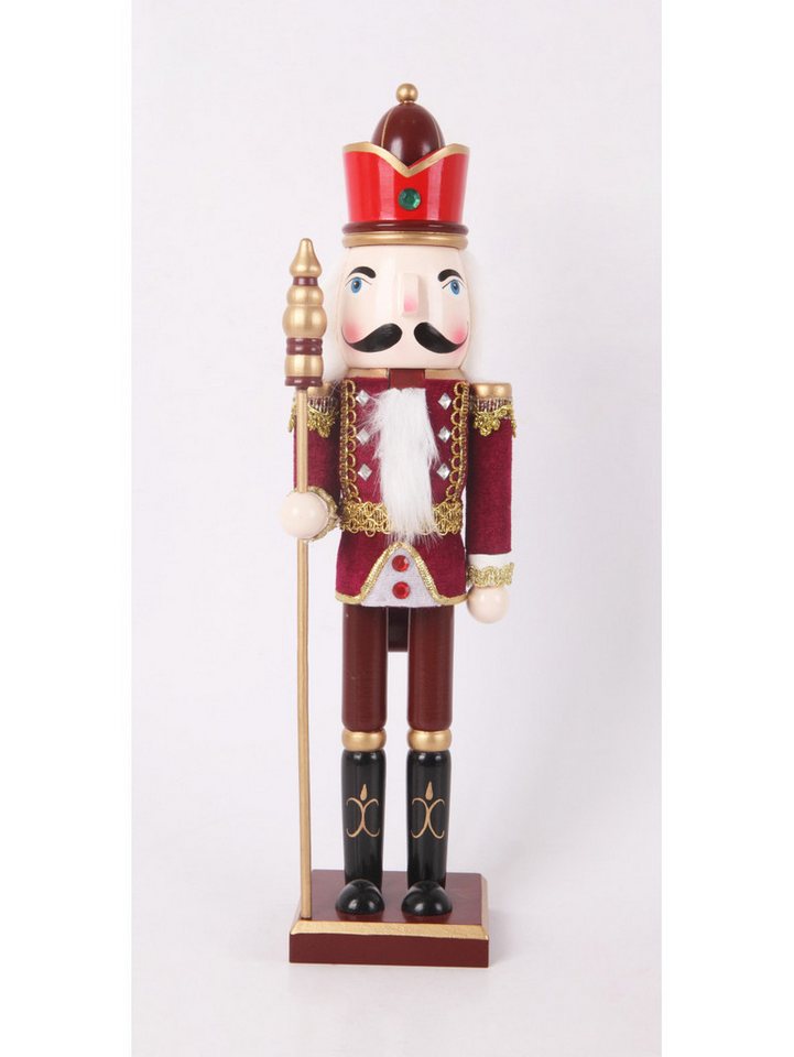 Trend Line Weihnachtsfigur Dekofigur Nussknacker Holz 39 x 11 cm bunt Trend Line Weihnachtsfigur Dekofigur Nussknacker Holz 39 x 11 cm bunt von Trend Line