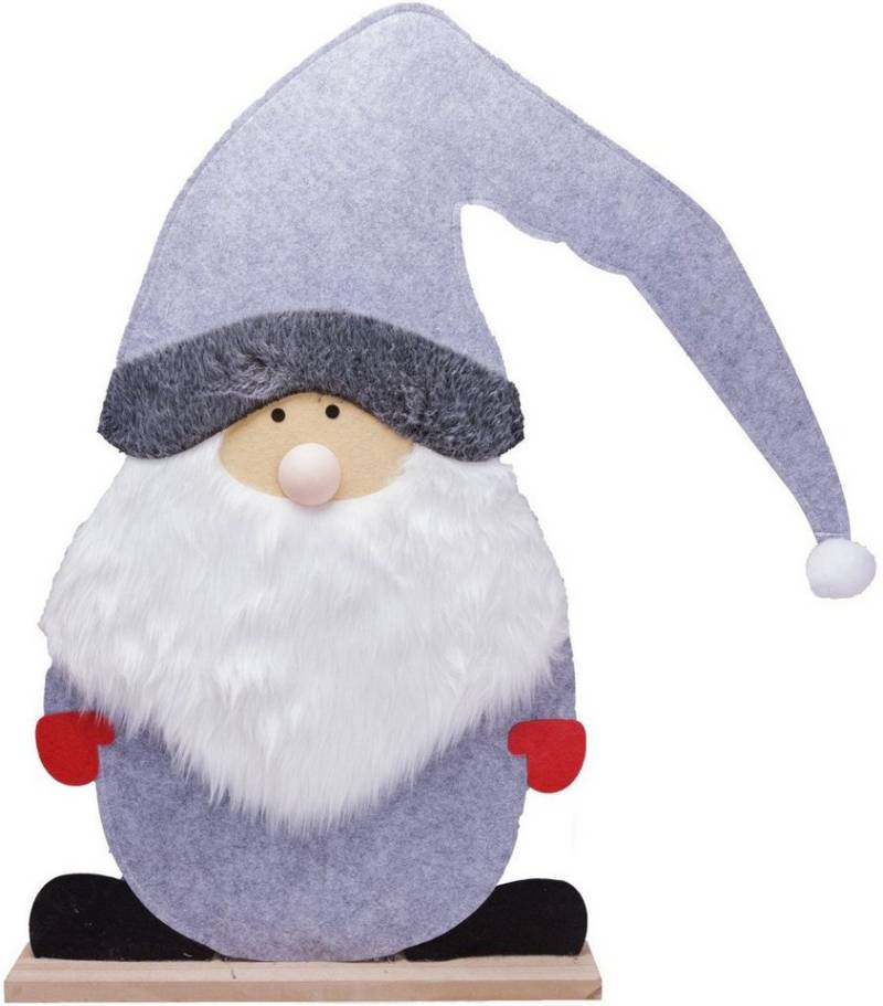 Trend Line Weihnachtsfigur TrendLine Dekofigur Filz Weihnachtsmann 93 x 82 cm von Trend Line
