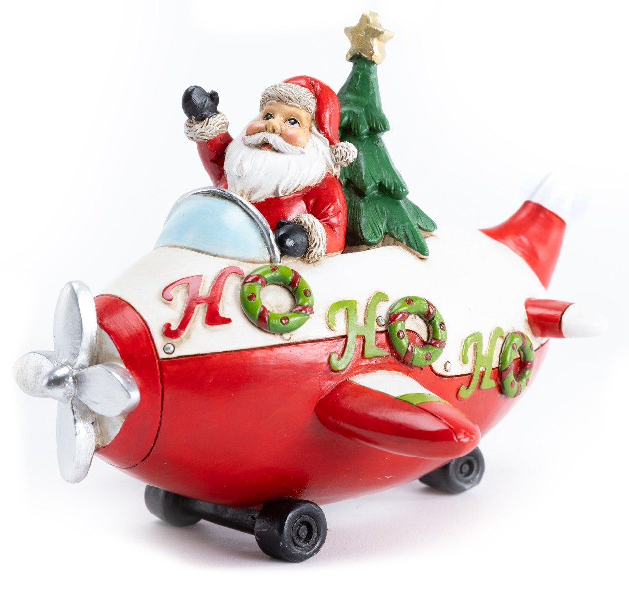 Trend Line Weihnachtsfigur TrendLine Dekofigur Flugzeug mit Weihnachtsmann 21 Trend Line Weihnachtsfigur TrendLine Dekofigur Flugzeug mit Weihnachtsmann 21 von Trend Line