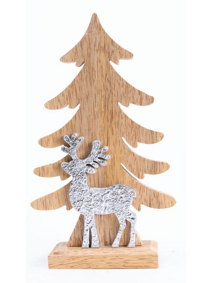 Trend Line Weihnachtsfigur TrendLine Dekofigur Holz Tannenbaum 19 x 11 cm Trend Line Weihnachtsfigur TrendLine Dekofigur Holz Tannenbaum 19 x 11 cm von Trend Line