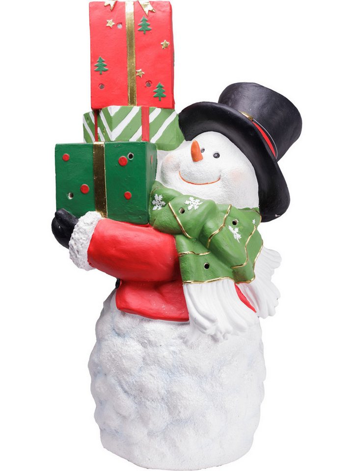Trend Line Weihnachtsfigur TrendLine Dekofigur Schneemann 76 x 43 cm weiß-rot Trend Line Weihnachtsfigur TrendLine Dekofigur Schneemann 76 x 43 cm weiß-rot von Trend Line